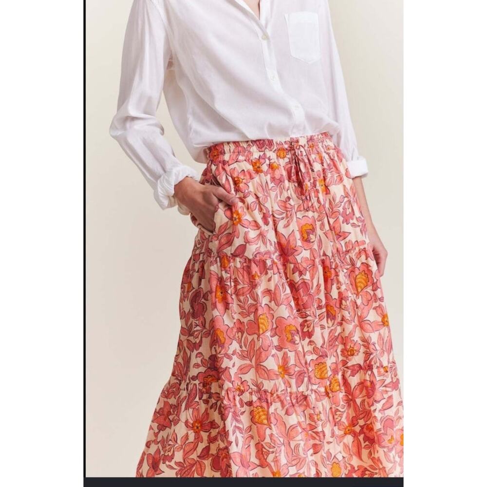 NWT: Trovata Makena Skirt - Tea Rose Size Large - Picture 4 of 8